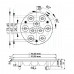 Блок линз 9B30DF (30°, 9X Emitter)