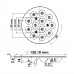 Блок линз 12B50DF (50°, 12X Emitter)