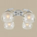Люстра потолочная Citilux Буги CL157141 Белый + Хром