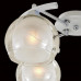 Люстра потолочная Citilux Буги CL157141 Белый + Хром