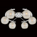 Люстра потолочная Citilux Буги CL157161 Белый + Хром