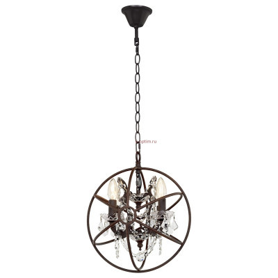 Люстра Foucaults orb crystal LOFT1897/4
