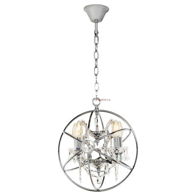 Люстра Foucaults orb crystal LOFT1896/4