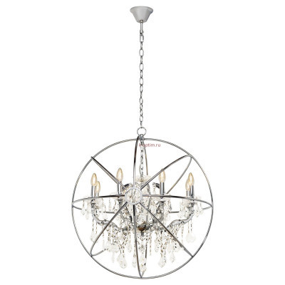 Люстра Foucaults orb crystal LOFT1896/8